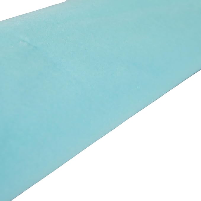 Mint Green Self Adhesive Soft Velvet Drawer Liner DIY Fabric Felt Liner by TAOGIFT