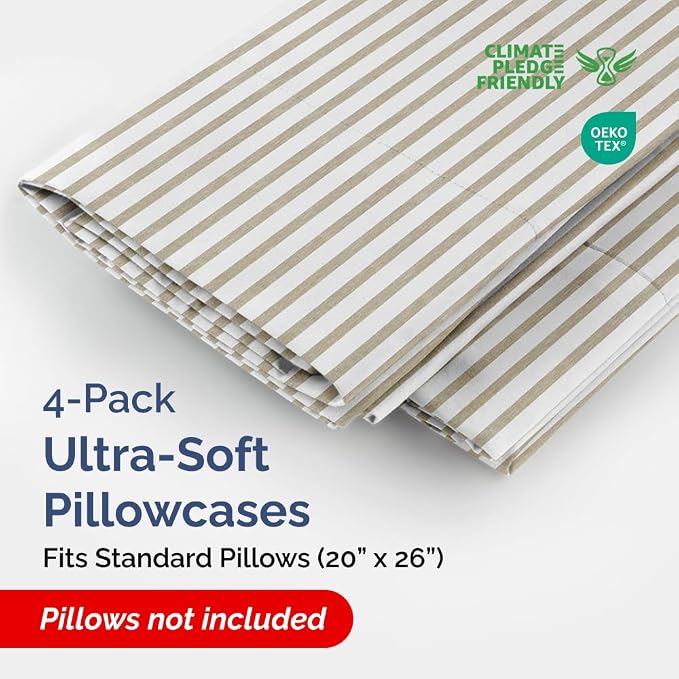 Standard Pillow Cases Set of 4 - Image 2