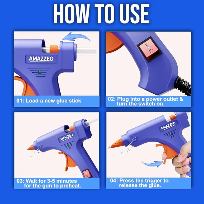 Hot Glue Gun and Sticks Set 40pcs - Image 5