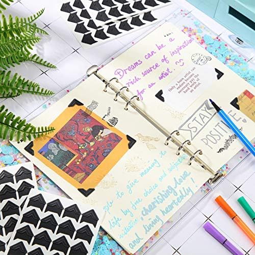 Pajean 720 Pieces Photo Corners Self Adhesive Photo Corners - Image 4