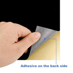 Thyores 15PCS Stick Black Felt, Self Adhesive Felt Sheets, DIY Velvet Fabric - Image 4