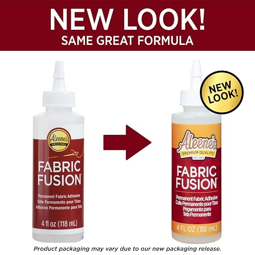Aleene's Fabric Fusion Glue 4 oz 3-Pack, Permanent and Washable Adhesive - Image 9