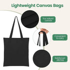 Carbrea 12 Pack Canvas Tote Bag - Image 6