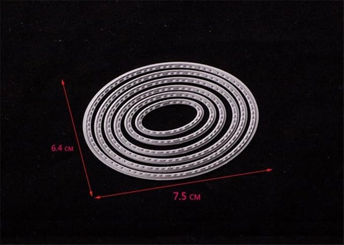 Mvchifay Cutting Dies Metal Stencils Scrapbooking Tool DIY Craft Carbon Steel - Image 5