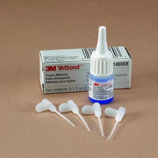 3M Vetbond Tissue Adhesive 0.1 oz – Fast-Acting Veterinary Wound Glue - Image 6