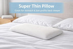 DLIGHT BD Ultra Slim 2.7" Stomach Sleeping Gel Infused Memory Foam Pillow- - Image 5