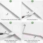 Fuumuui Watercolor Paper Block 9x12 Inch, Smooth Surface 100% Cotton Watercolor - Image 3