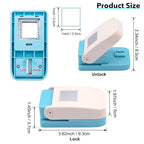 Square Stamp Punch, 1 Inch Square Stamp Puncher Postage Stamps Punches - Image 2