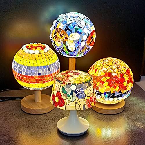 1.1lb Irregular Crystal Mosaic Tiles, Small Mosaic Tile DIY Hobbies Children - Image 4