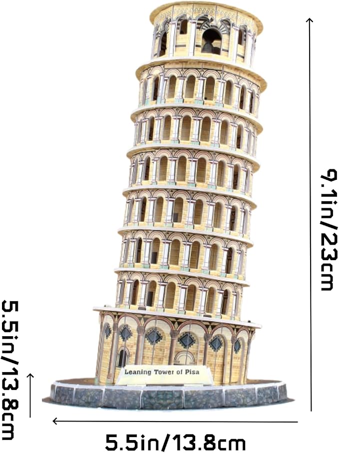 Architecture World Famous of 3D Puzzle.Build Your Own Collection of 17 Global - Image 2