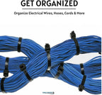 Kable Kontrol Cable Zip Ties Black 25, 18 Lbs Tensile Strength, Bulk Pack - Image 6