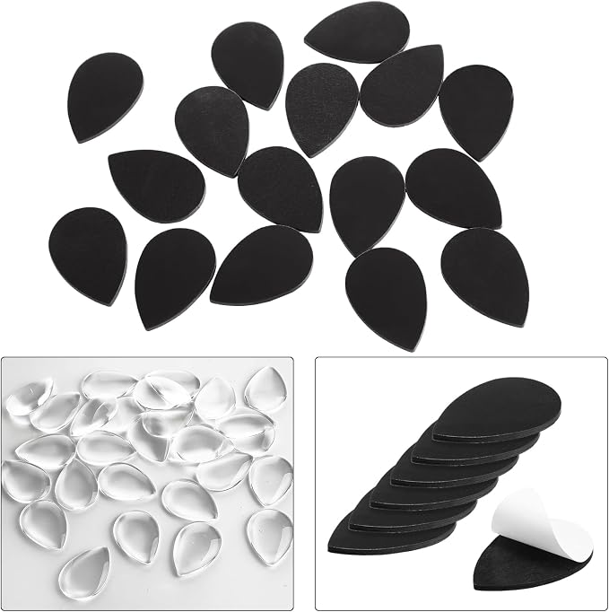 72 Pieces Round Craft Magnets Glass Ceramic Ferrite Magnet - Image 3