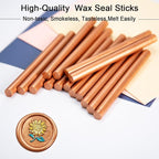 Wax Seal Stick, 15 Pieces Glue Gun Wax Seal Sticks - Image 2