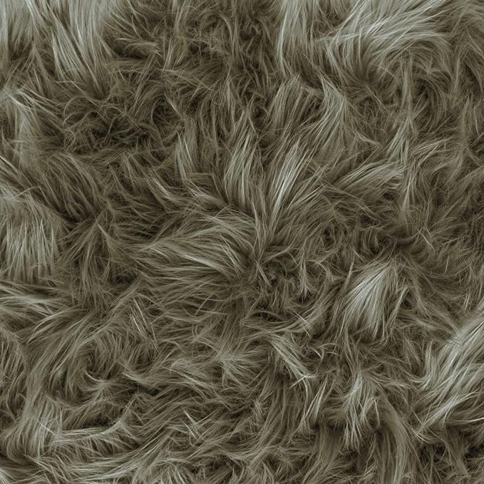Faux Fake Fur Long Pile Luxury Shaggy/Craft, Decorations / 60" Wide/Sold by The - Image 2