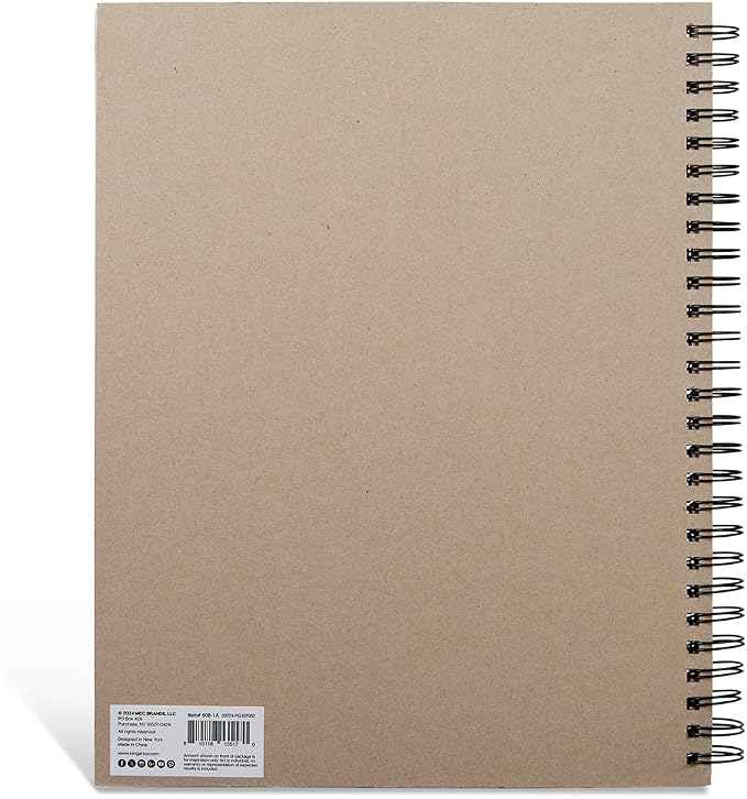 KINGART Mixed Media Paper Pad – 11x14 Inch, Heavyweight Acid-Free Paper – - Image 5