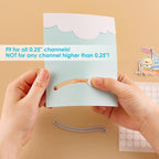 BAOFALI 40Pcs/Set Gliders for Slider Cards Rotating Roating and Sliding Gliders - Image 5