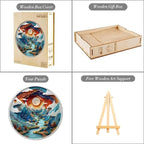 Wooden Puzzles Adults, 3D Vision Puzzle 200 Pieces, Unique Animal Shaped Wood - Image 6