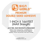Best 1" MAX Strength Thin Permanent Double-Sided Tape - Image 4