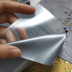 guangyintong Heat Transfer Vinyl Silver HTV Rolls, Glossy Surface HTV Vinyl - Image 4