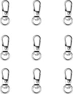 12pcs Swivel Push Gate Snap Hooks Clasps by TiSuit