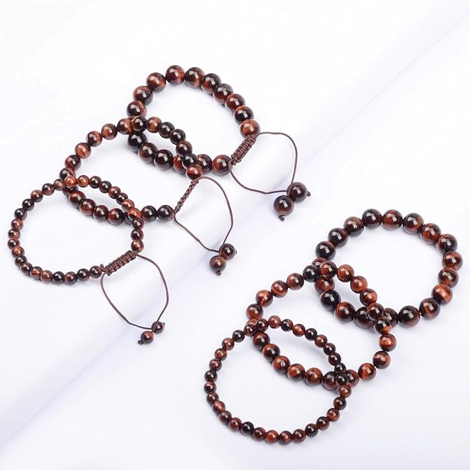 AD Beads Natural Gemstone Round Loose Beads 15" - Image 6