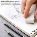 ARTEZA Drawing Sketch Pencils Set of 12, Graphite Pencils 6B to 4H, - Image 6