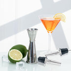 Briout Jigger and 2 Pourers, Double Cocktail Jigger Japanese Premium 304 - Image 6