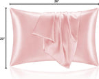 BEDELITE Satin Pillowcase with Zipper, Super Soft and Cooling Similar to Silk - Image 7