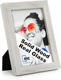 RPJC 5x7 Picture Frames Made of Solid Wood High Definition Glass by RPJC