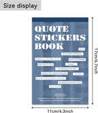 PRSTINCOL 2346PCS Quote Stickers, 48 Sheets Scrapbook Supplies Kit Word Stickers - Image 6