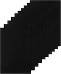 HaoFeiJH 10Pcs Black Felt Sheets, A4 Size Felt Fabric Sheets, Sewing Felt by HaoFeiJH