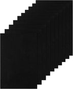HaoFeiJH 10Pcs Black Felt Sheets, A4 Size Felt Fabric Sheets, Sewing Felt by HaoFeiJH