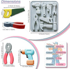 2 Pack Hardware Tools Silicone Mold Set - Image 2