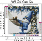 Gnome Stamped Cross Stitch Kits - Image 2