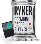 Ryker Sleeves Standard Size Matte Card Sleeves Compatible by RykerSleeves