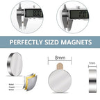 UTOMAG 60 Pcs Mini Round Neodymium Magnets - Image 2