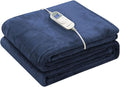 Wapaneus Heated Blanket Electric Blanket 62" x 84" Twin Size by Wapaneus