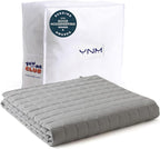 YnM Exclusive 40 lbs Weighted Blanket, Extra Heavy Cotton Bed Blanket by YNM