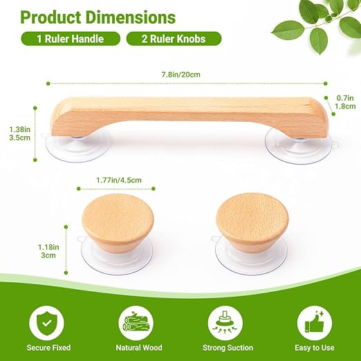 Ruler Handle Set, 1 Ruler Handle and 2 Grippers - Image 5