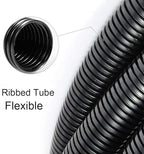 ZhiYo 20FT 5/8" Wire Loom Split Tubing Auto Wire Conduit Flexible Cover | Auto - Image 4
