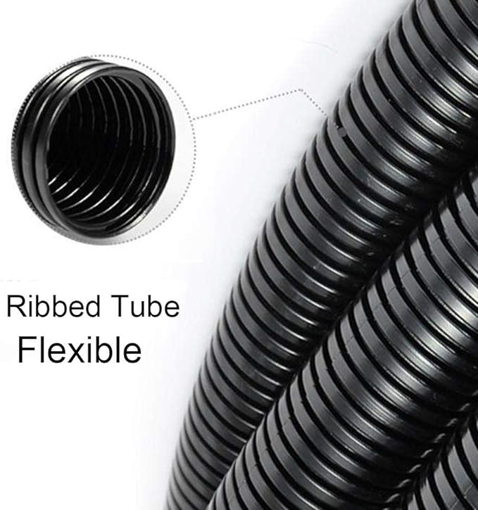 ZhiYo 20FT 5/8" Wire Loom Split Tubing Auto Wire Conduit Flexible Cover | Auto - Image 4