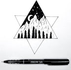 PILOT Precise V5 Rollerball Pens, Extra Fine Point 0.5 mm Black Pens, - Image 6