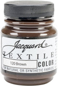 Jacquard Textile Color Brown for Clothes, Furniture Upholstery, Shoes or Tote by Jacquard