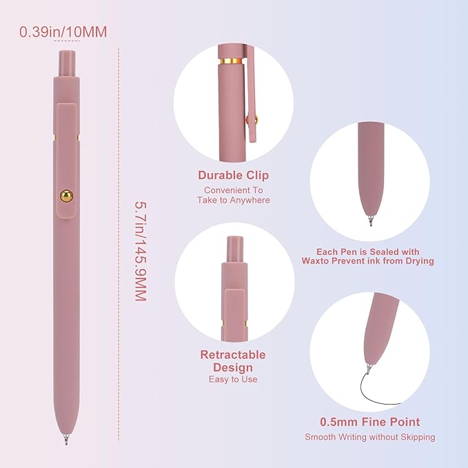 Ddaowanx Gel Pens, Cute Office School Supplies Gifts - Image 3