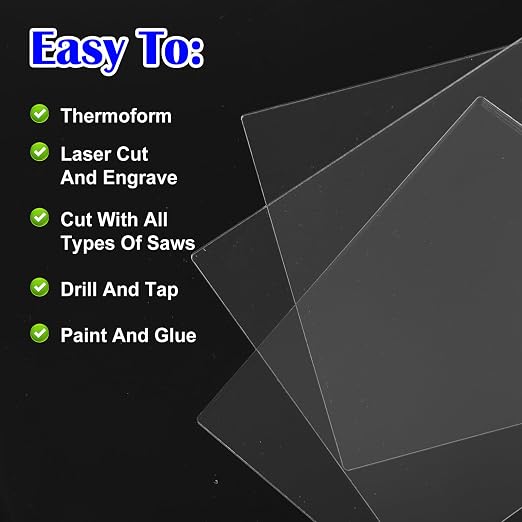 18-Pack Semi-Transparent Acrylic Sheets - Image 7