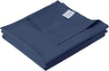 Cotton Twin Flat Sheet Only, 600 Thread Count 100% Egyptian Cotton Top Sheet by ZaizaiHome