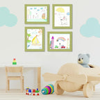 Kids Art Frames, 8.5x11 Front Opening Kids Artwork Frames Changeable, Soft - Image 5