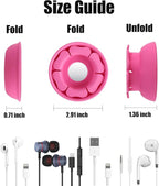 MAIRUI Wired Earbud Case Earphone Headphone Cord Organizer Earbuds Wrap Soft - Image 3
