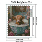 MYBISYMQQ Highland Cow Cross Stitch Kits - Image 2
