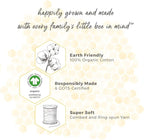 Burt's Bees Baby Essential Organic Cotton Fitted Crib Sheet, Breathable - Image 5